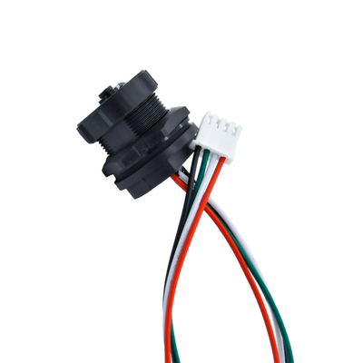 USB3.0 ο προσαρμοστής M12 στεγανοποιεί το αρσενικό PVC συνδετήρων PA66 στη θηλυκή εποξική ρητίνη